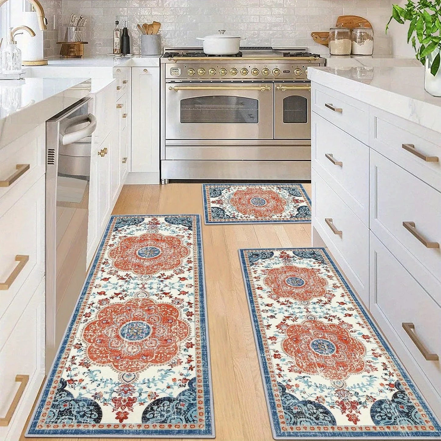 3 pcs set Bohemian style rugs