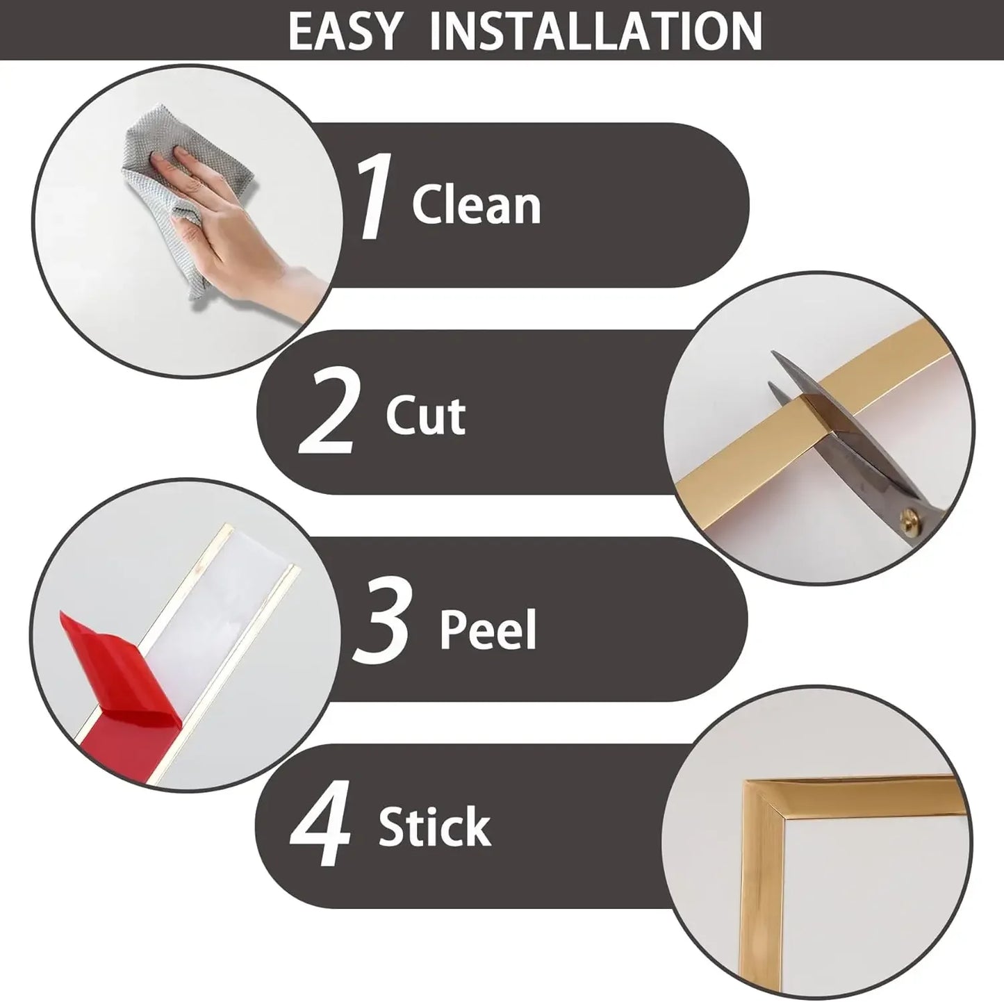 Peel and Stick Molding Trim