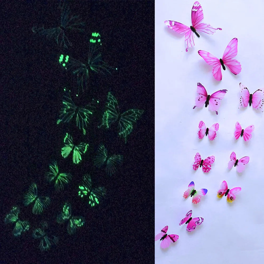 Butterfly Magnetic Decor stars shine in the dark