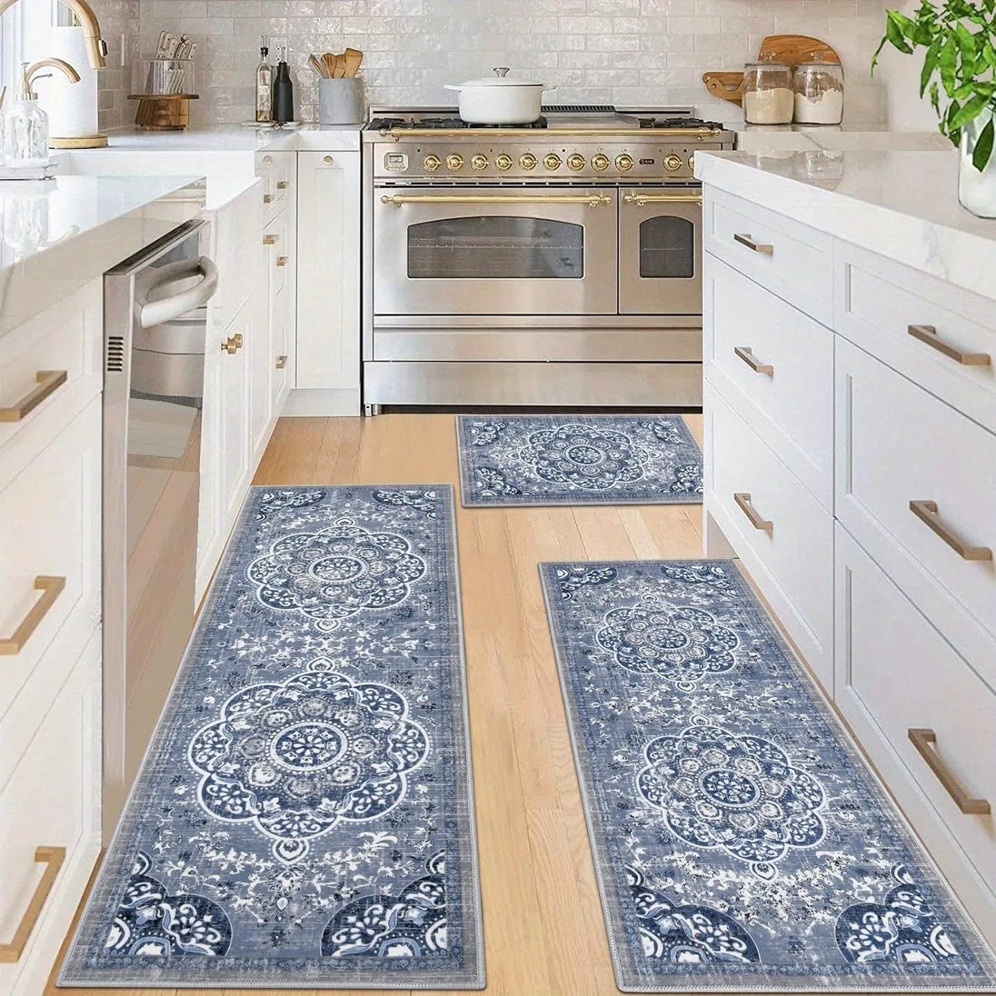 3 pcs set Bohemian style rugs