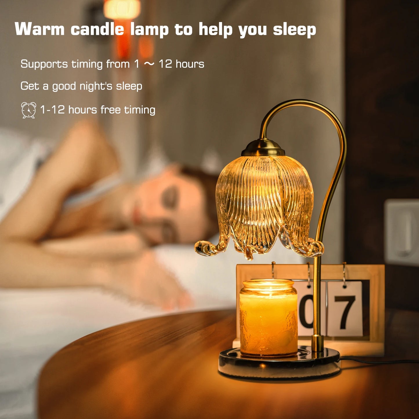 Tulip Flower Candle Lamp