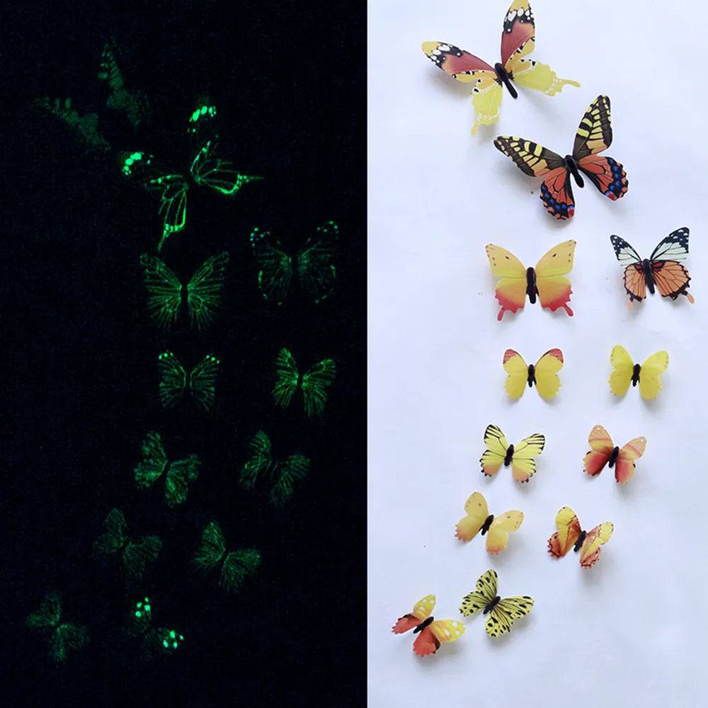 Butterfly Magnetic Decor stars shine in the dark