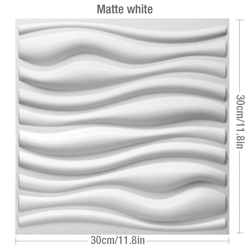 30cm Decorative 3D Wall Panel rose Diamond Design Non self-adhesive plastic tile 3D wall sticker living room Bathroom wall paper