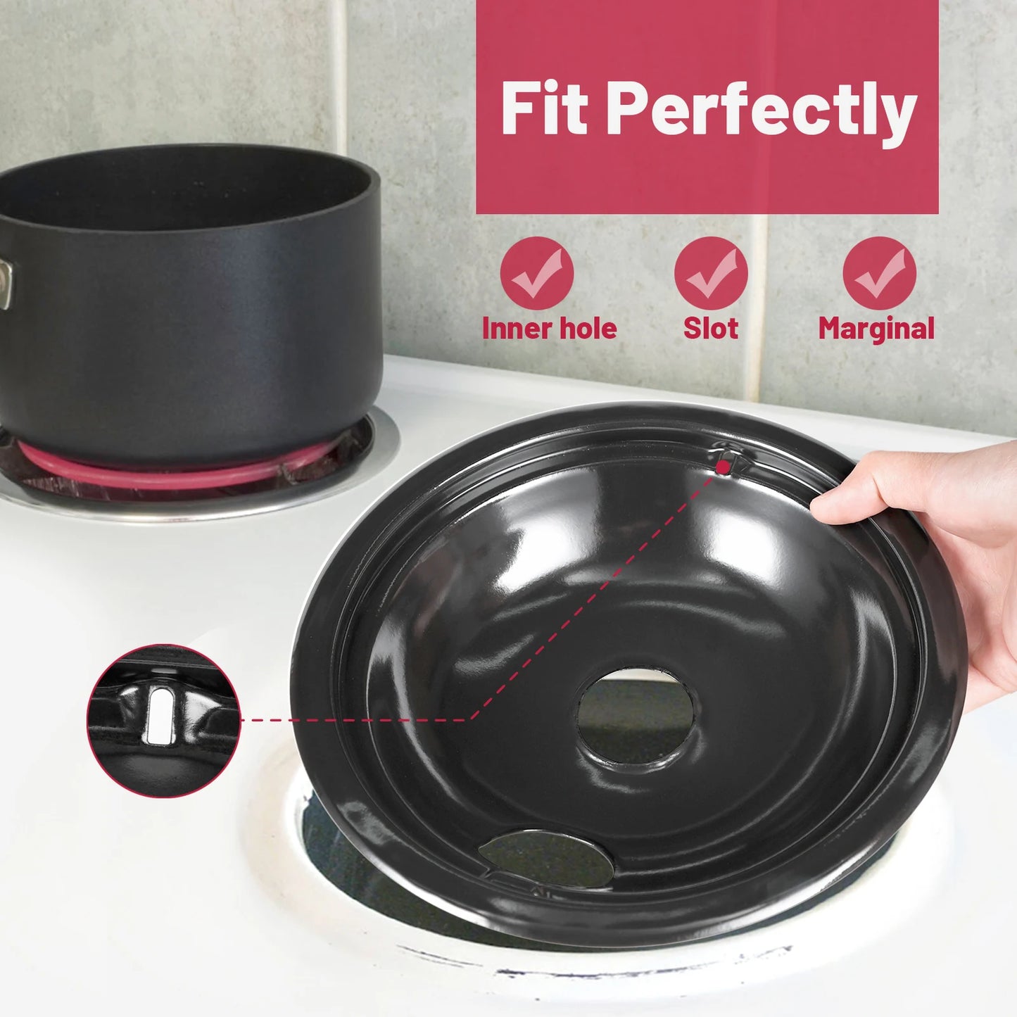 Cooktop Drip Pans