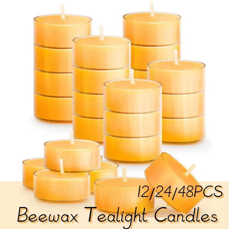 Beeswax Tealight Candles