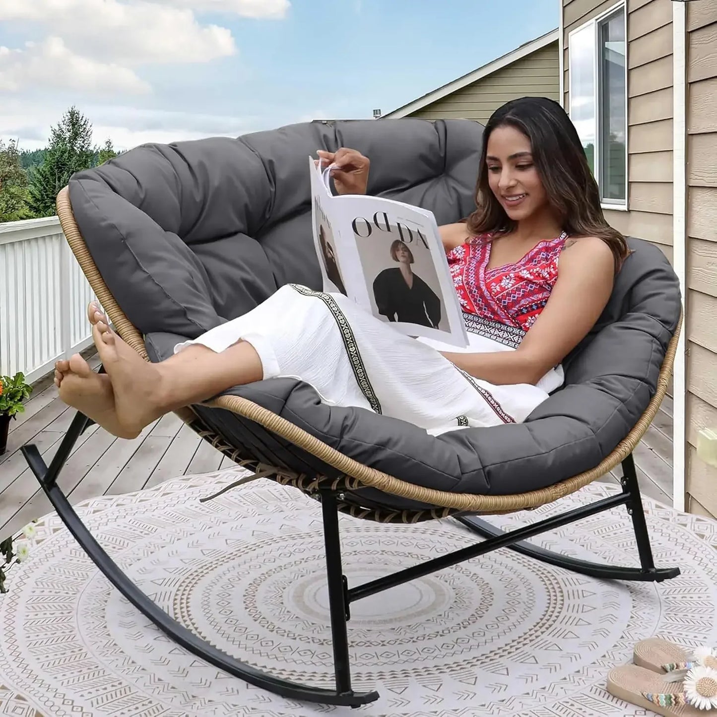 Indoor Outdoor Rocking Chair