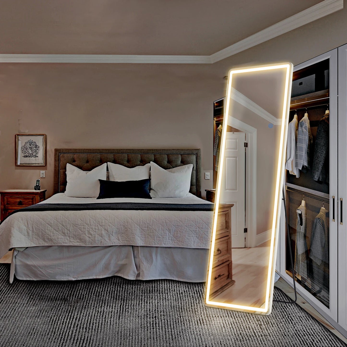 Full Body Wall Mirror with stand