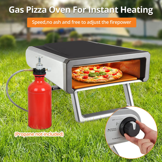 12" Pizza Oven Outdoor with Propane
