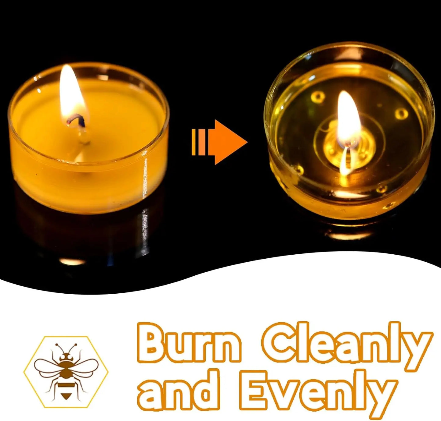 Beeswax Tealight Candles