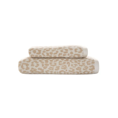 Leopard Print Bath Towel