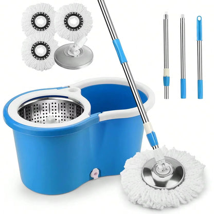 Mop and Bucket with Soap Dispenser
