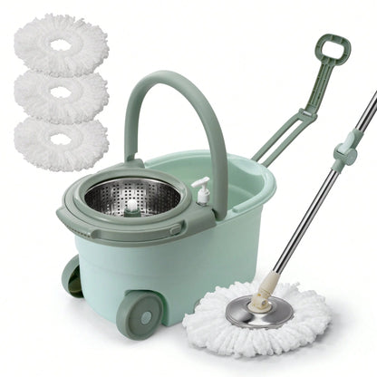 Mop and Bucket with Soap Dispenser