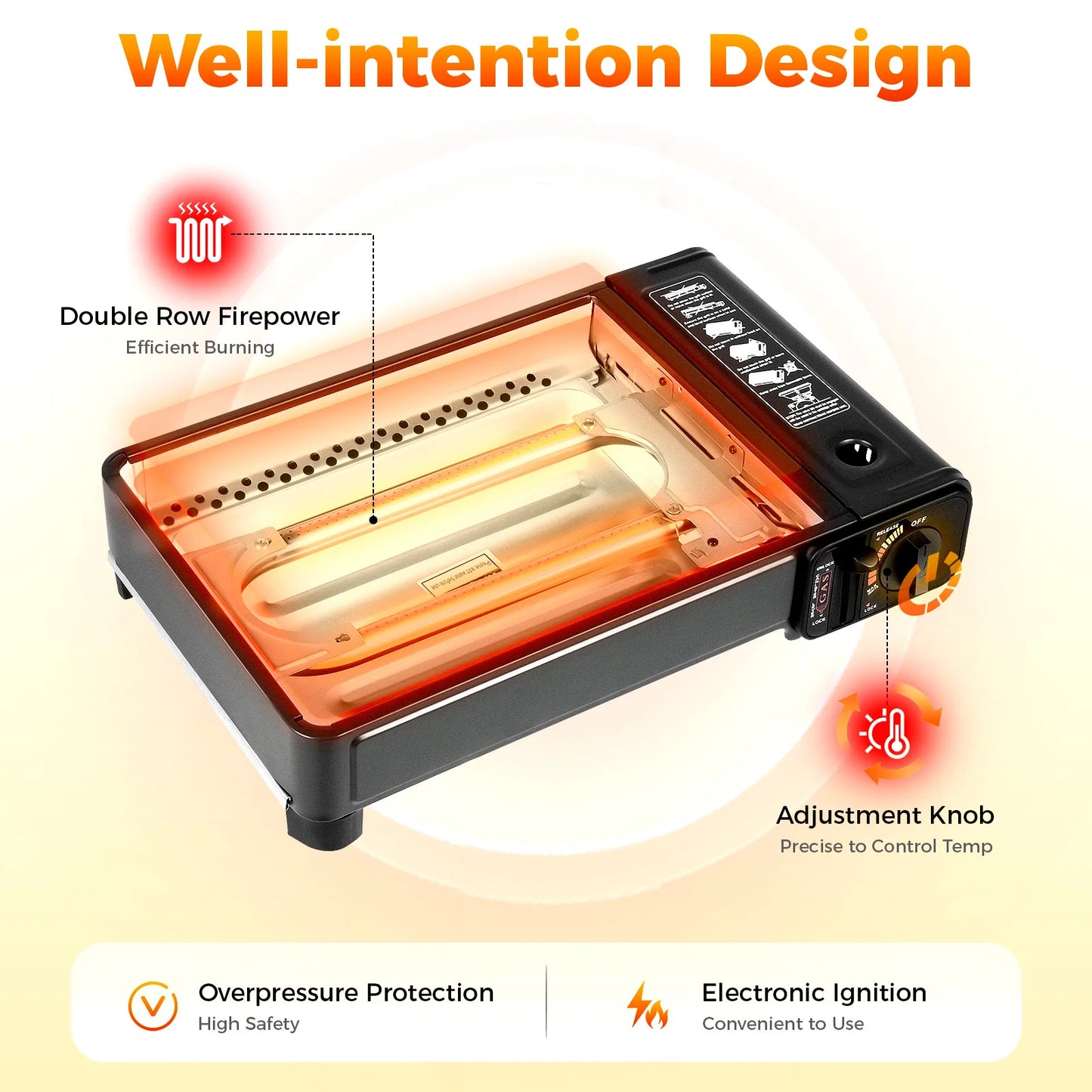 LPG/Butane Gas Grill