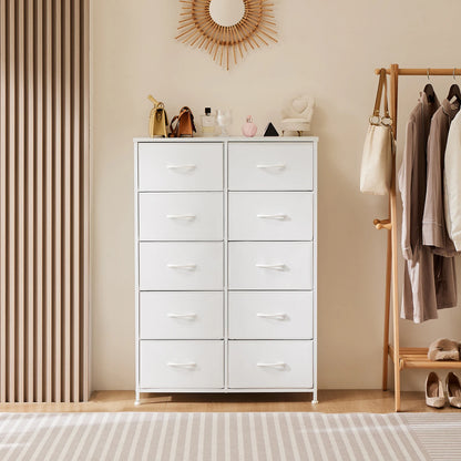 10 Fabric Drawers Wardrobe