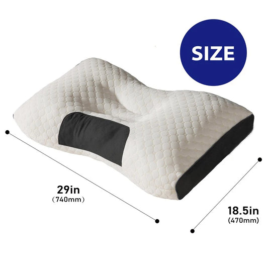 2pcs Soft Knitted Neck Pillow