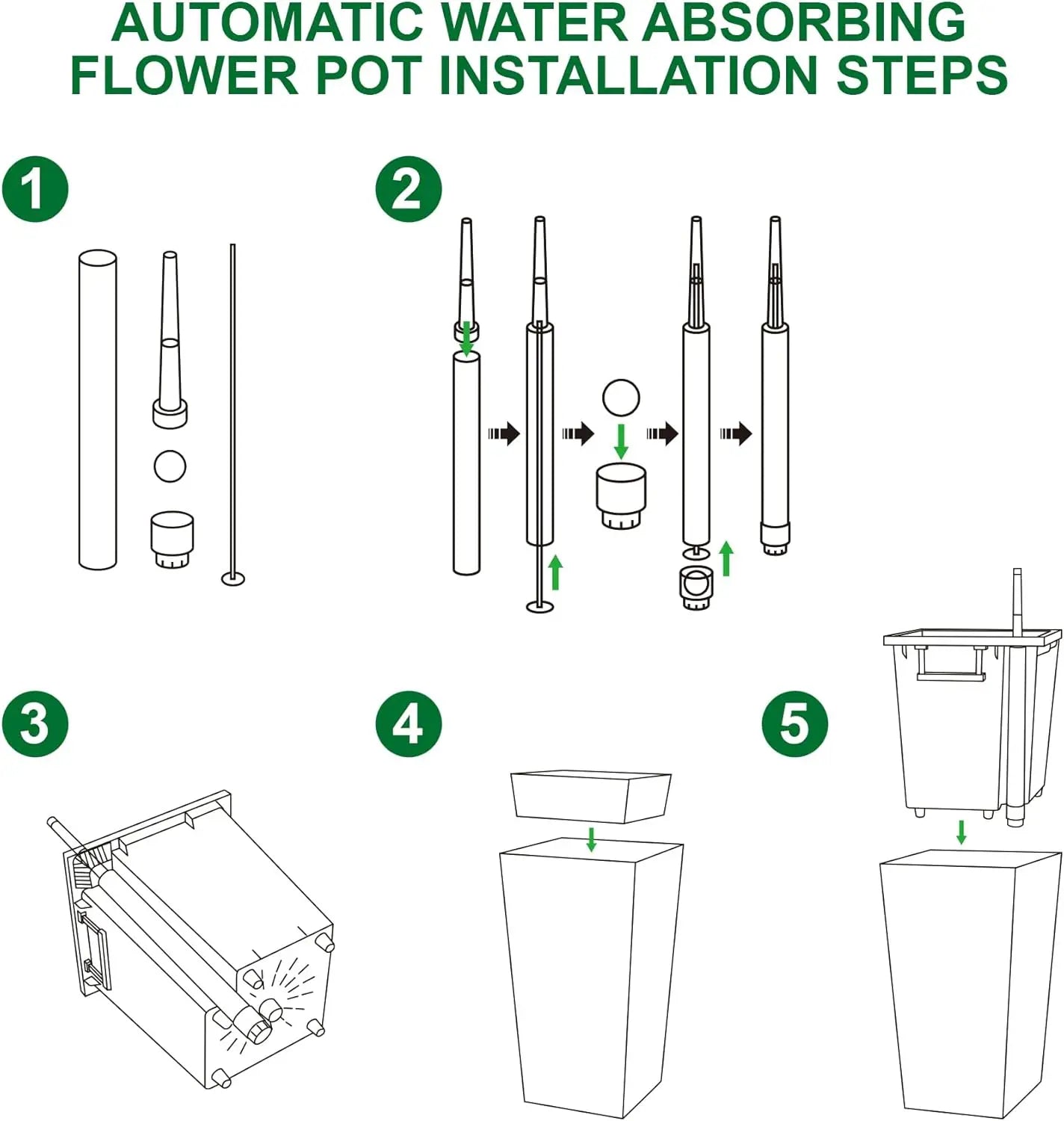 Tall Planter Indoor ＆ Outdoor