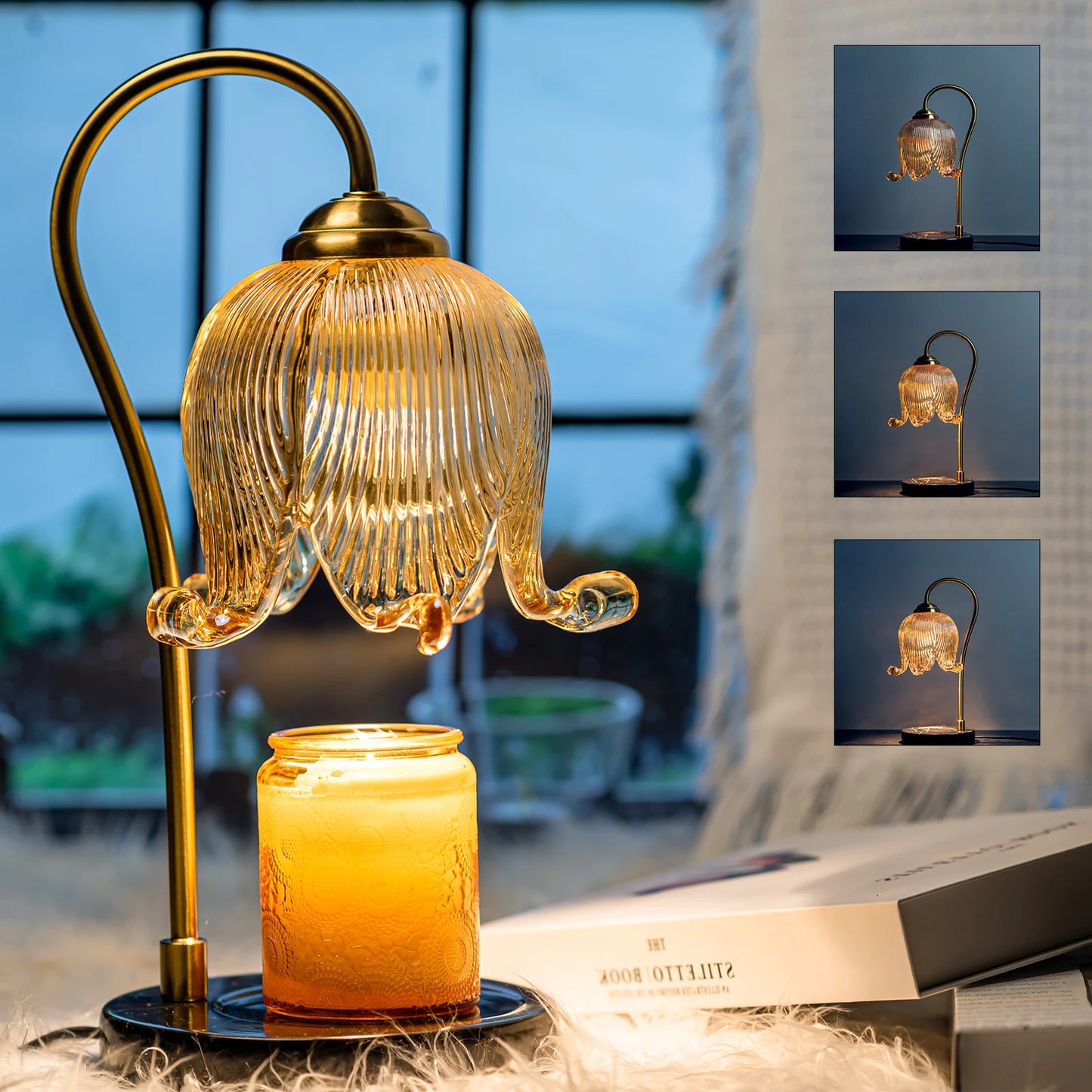 Tulip Flower Candle Lamp