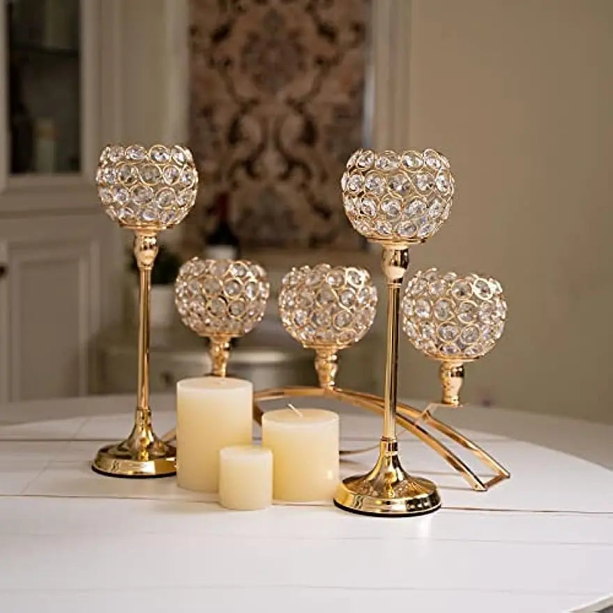 Gold Candle Holders