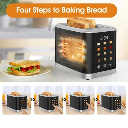 Bread Toaster with Touch Screen