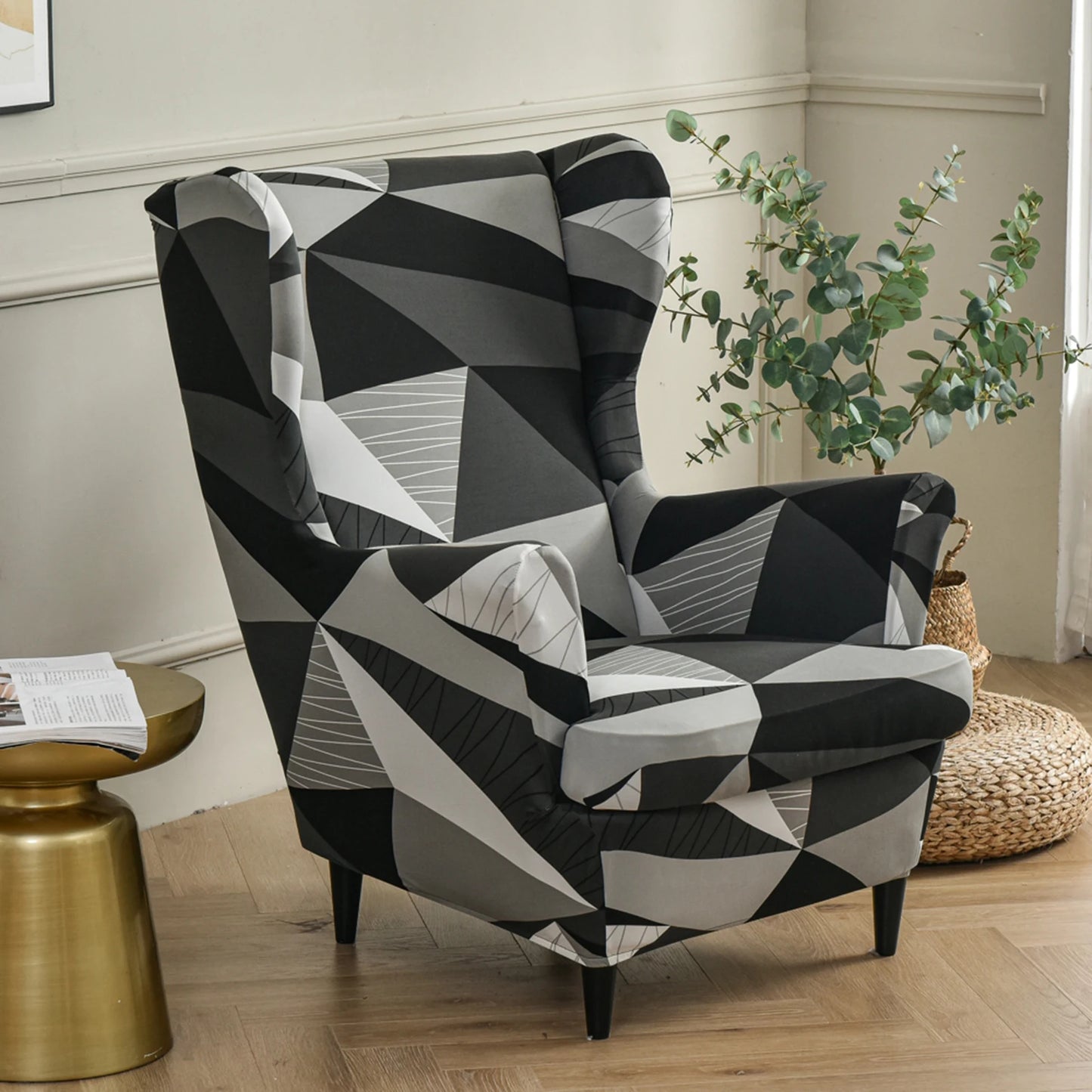 Wing Chair   Removable Slipcovers