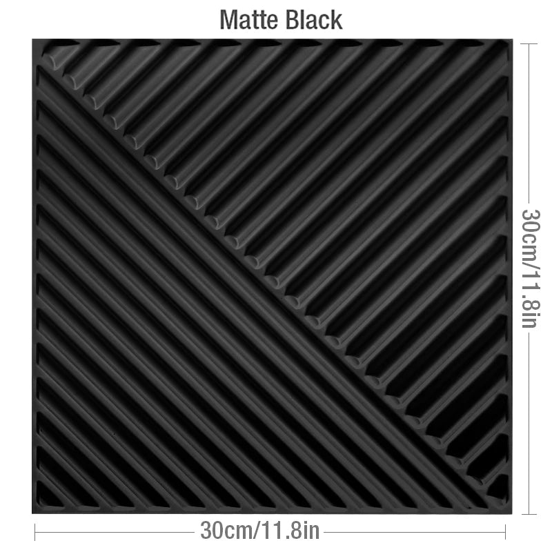 30cm Decorative 3D Wall Panel rose Diamond Design Non self-adhesive plastic tile 3D wall sticker living room Bathroom wall paper