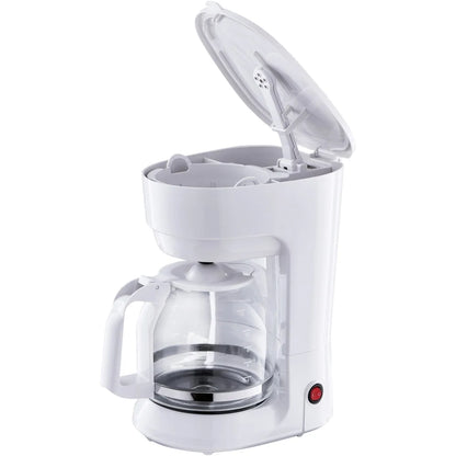 12-Cup Drip Coffee Maker Automatic Shut-Off Temperature Control Easy Clean Dishwasher-Safe Carafe Indicator Light Large Capacity
