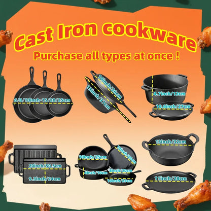 Cast Iron Skillet set