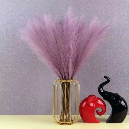 10PCS Artificial Pompous Grass  Branches