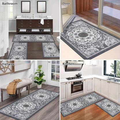 3 pcs set  Bohemian style rugs