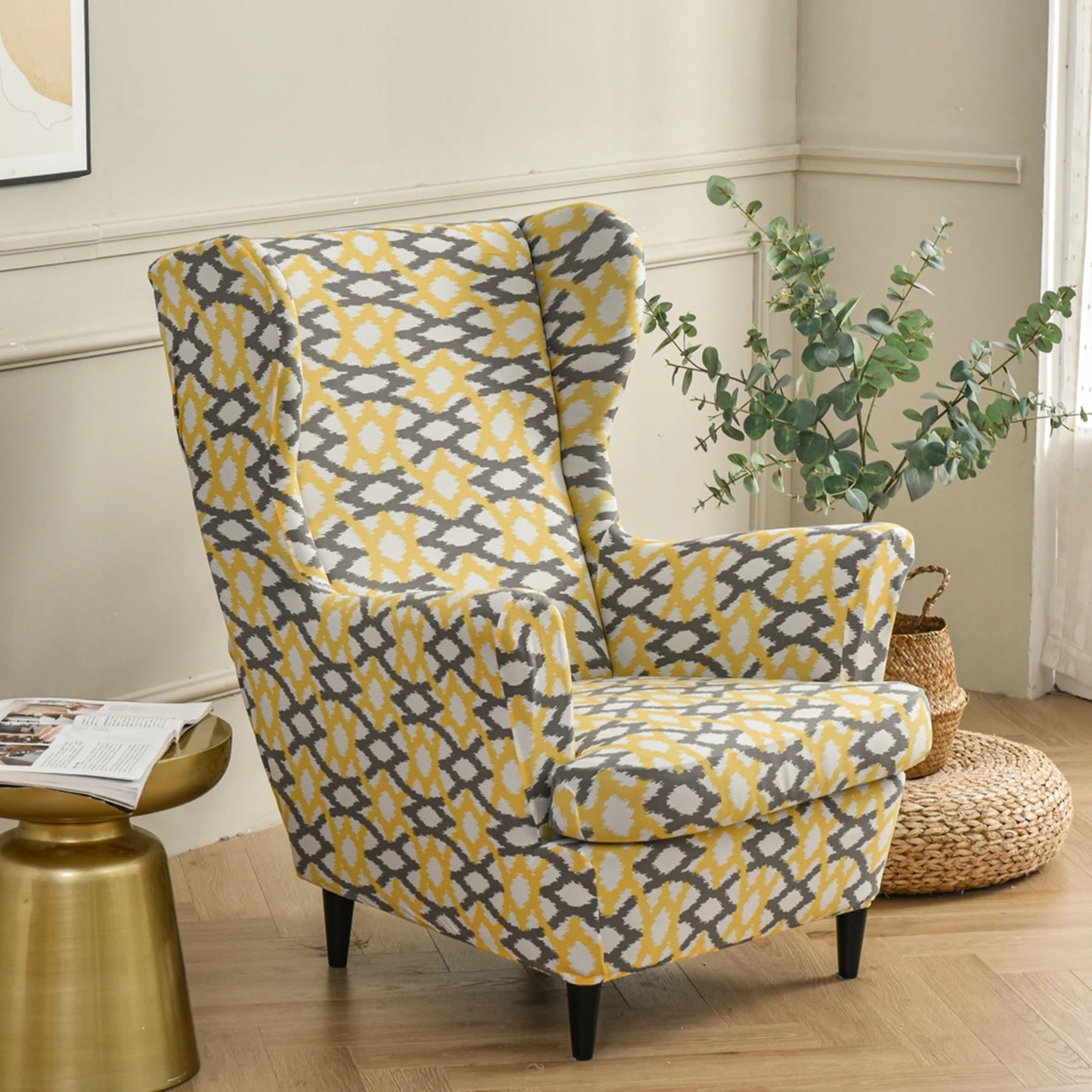 Wing Chair   Removable Slipcovers