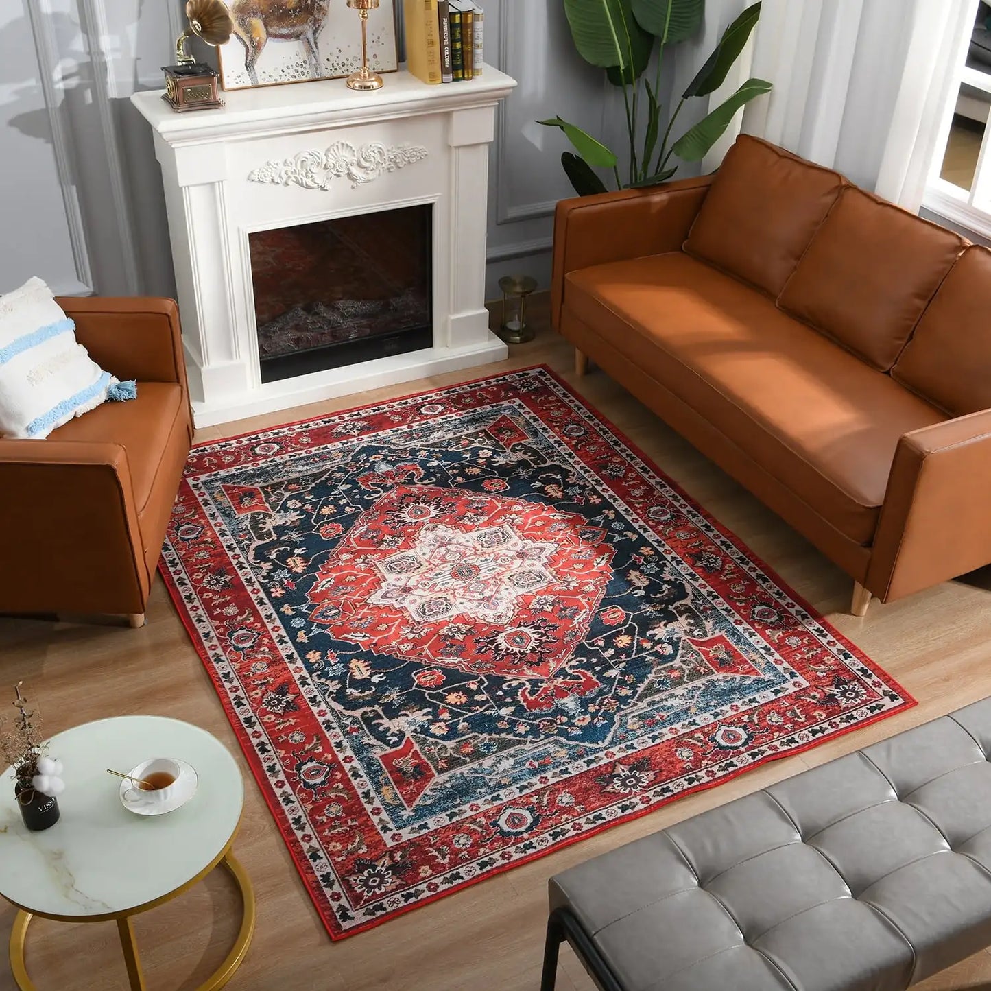 Vintage Bohemian Area Rug