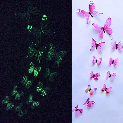 Butterfly  Magnetic  Decor  stars shine in the dark