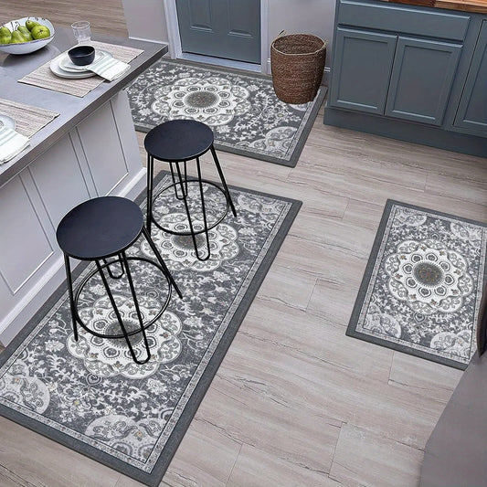 3 pcs set  Bohemian style rugs
