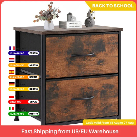 Nightstand  2  Drawers