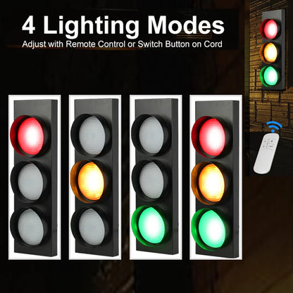 Traffic Light Wall Lamp