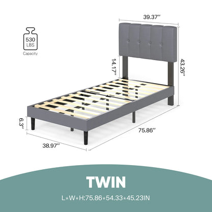 Wooden Solid Bed Frame