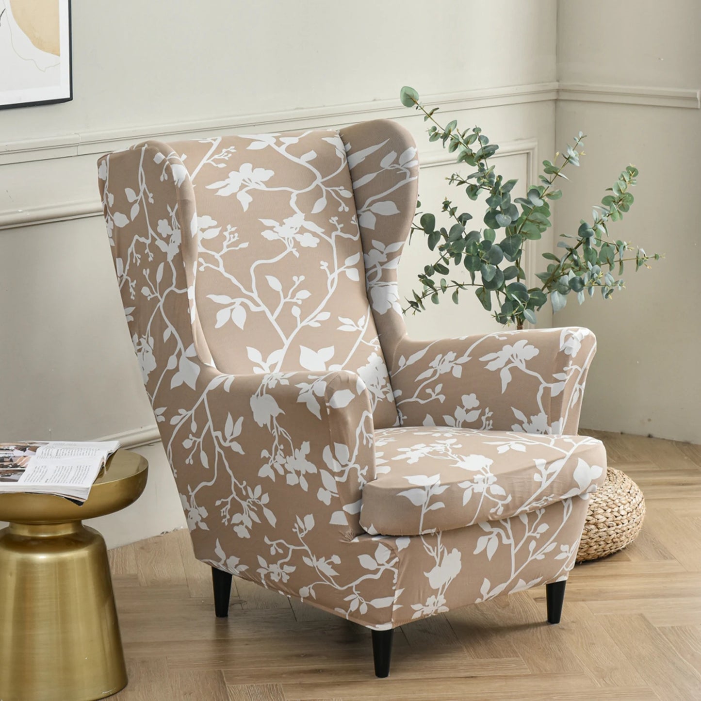 Wing Chair   Removable Slipcovers