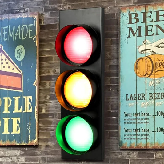 Traffic Light Wall Lamp