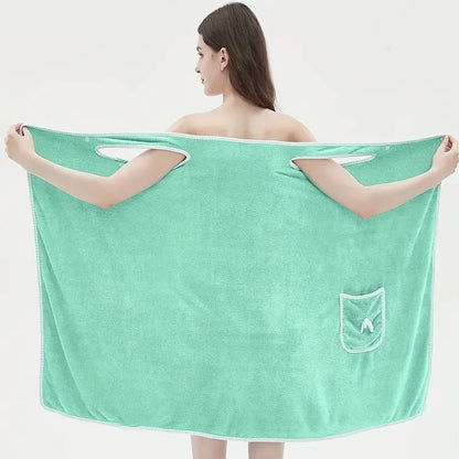 Wearable Quick Drying, Bath Towel