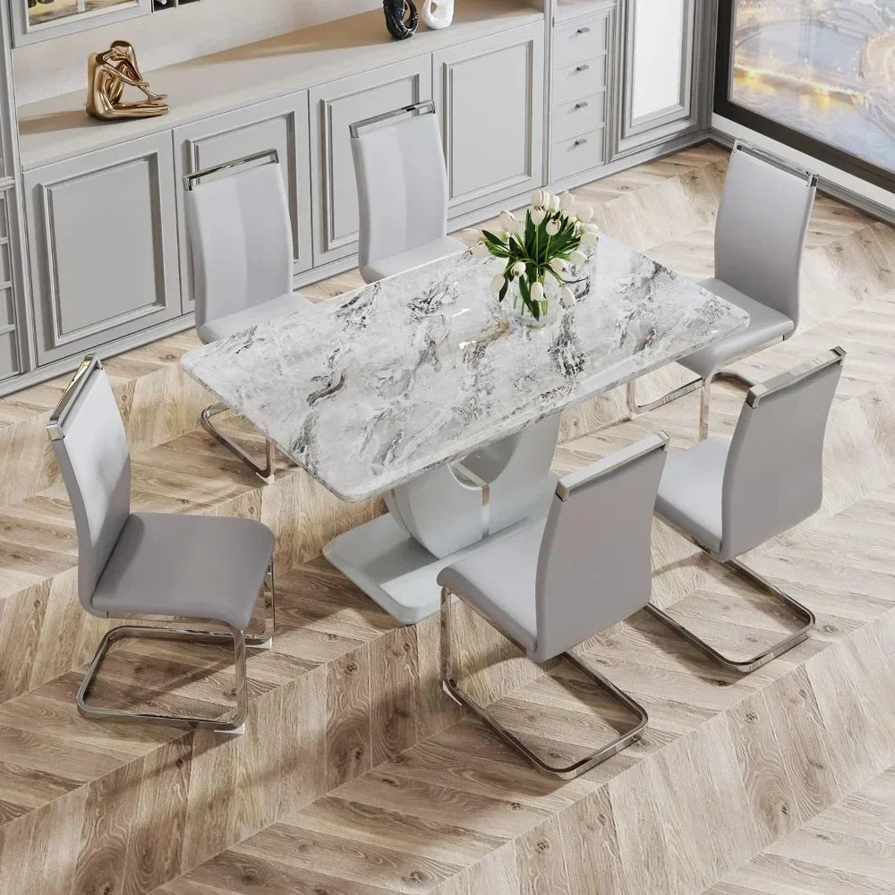 Dining Table Set for 6