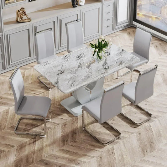 Dining Table Set for 6