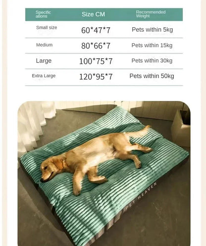 corduroy dog sofa