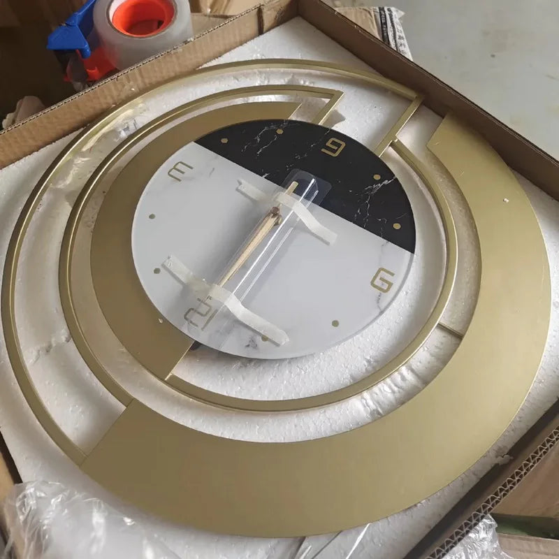 Wall Clock Living Room Light