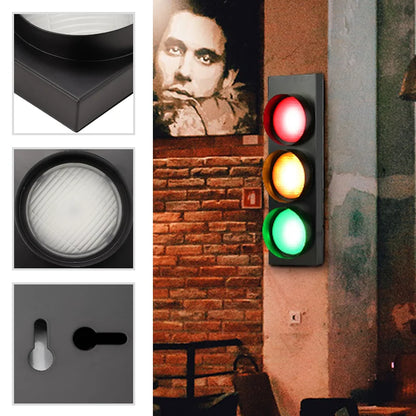 Traffic Light Wall Lamp