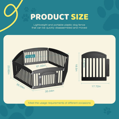 Dog Playpen 6 Panel
