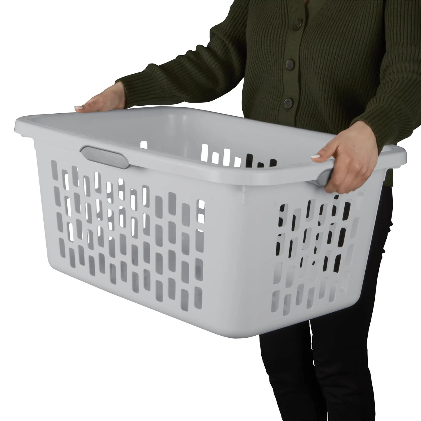 2 Bushel Plastic Laundry Basket