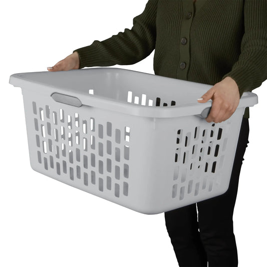 2 Bushel Plastic Laundry Basket