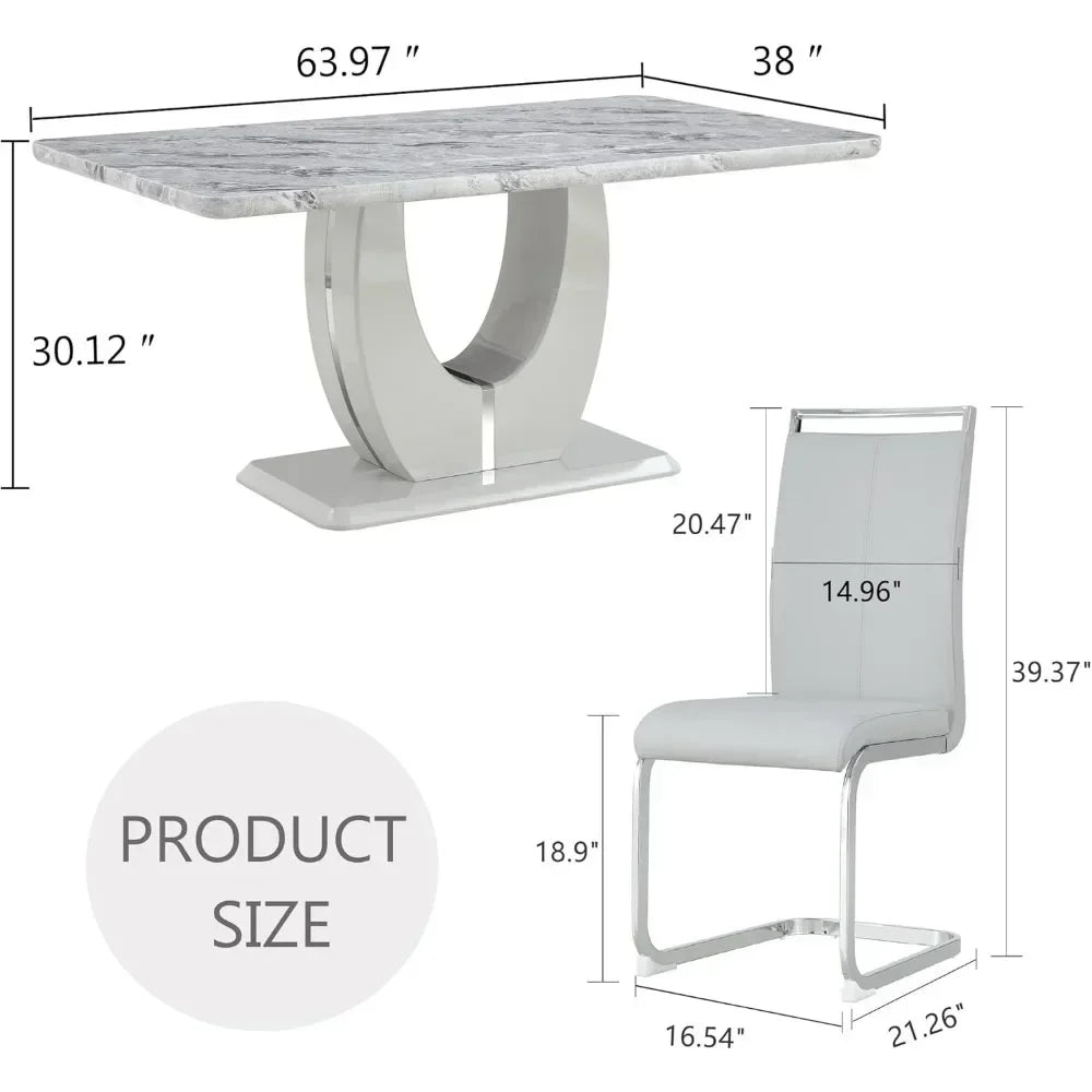 Dining Table Set for 6