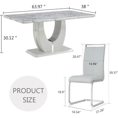 Dining Table Set for 6