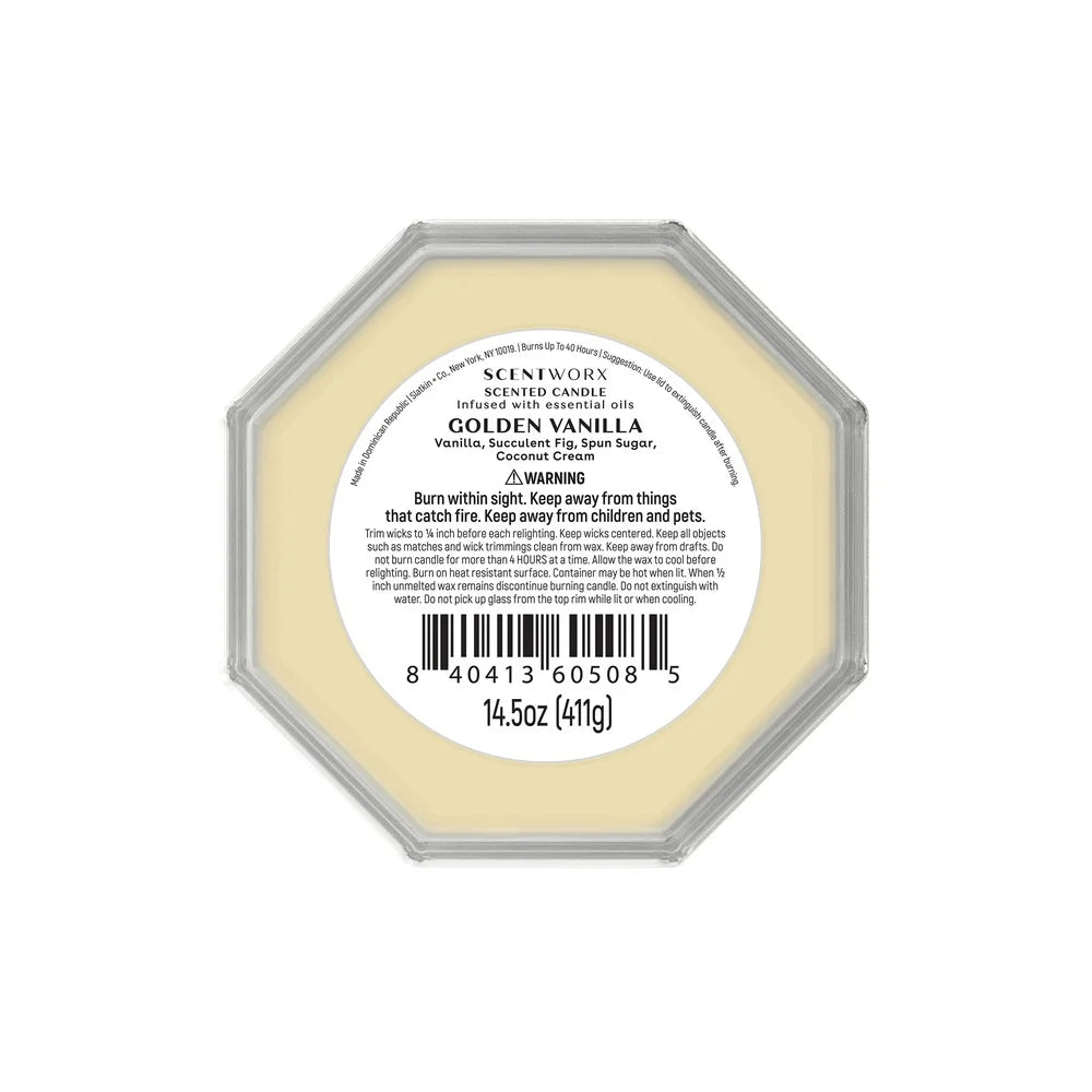 Golden Vanilla Candle